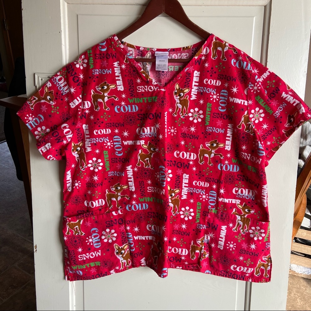 Rudolf Winter Women’s 2X Scrub Top